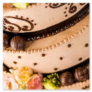 Torta floral pastel personalizada